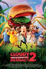 Poster for Cloudy with a Chance of Meatballs 2
