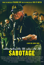 Poster for Sabotage