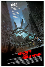 Poster for Escape from New York