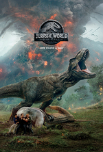 Poster for Jurassic World: Fallen Kingdom