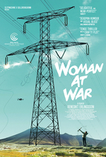 Poster for Woman at War (Kona fer í stríð)