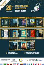 Poster for 20th Latin American Film Festival: August 14–31